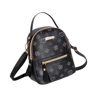 Mochila feminina elegante, mochila de estudante fresca e macia, mochila