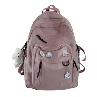 Mochila GAXOS Cute Aesthetic para viagens escolares para meninas cor-de-rosa