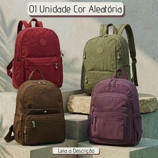 Mochila Minimalista Estilosa Coreana Pequena Estilo Clean - Cor Aleatória  Leia a Descriçã