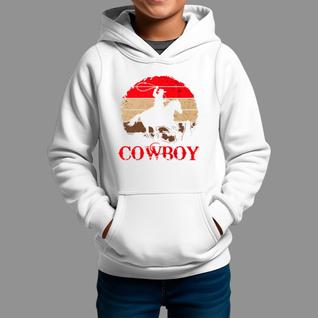Moletom Canguru Infantil Basico Masculino Casual Moda Country Inverno Capuz e Bolso Tecido