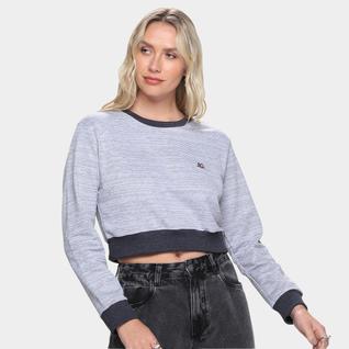 Moletom Coringa Cropped Feminino
