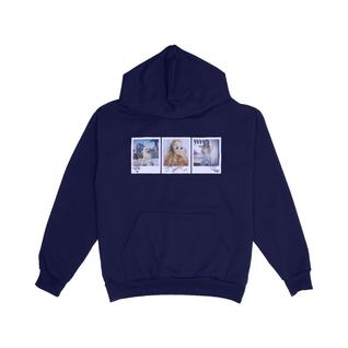 Moletom Oversized Y2K Unissex De Hip Hop Com Capuz, Quente E Macio Para Outono/Inverno - F