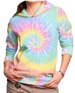 Moletom Tie Dye Feminina Blusa Roupas abrigo Tai Dai est 2