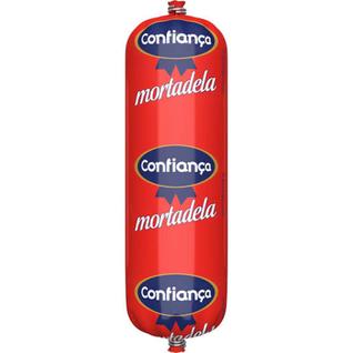 Mortadela de porco confiança peça 3,5kg
