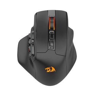 Mouse Gamer Sem Fio Redragon Aatrox Pro, RGB, 26000 DPI, 15 Botões, USB Tipo-C, USB 2.4GHz