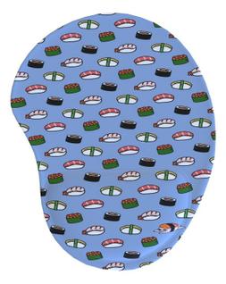 Mouse Pad Ergonômico Gota Fresh Sushi Vibes!