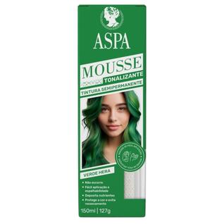 Mousse Tonalizante Tintura Semipermanente Verde Hera Aspa 150ml