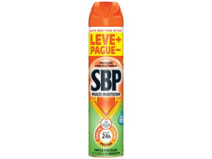 Multi Inseticida SBP Óleo de Eucalipto Aerosol 450ml Leve Mais Pegue Menos