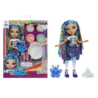Muñeca de Moda Rainbow High Skyler Blue 28 cm Kit de Slime