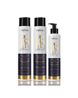 MyPhios Ultimate PRMY - Kit (Shampoo Detox 500mL, Máscara 500mL e Booster Finalizador 300m