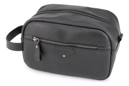 Necessaire Bolsa De Mão Organizador Grande De Couro Legítimo