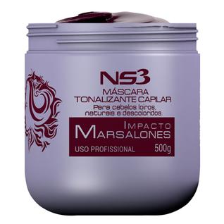 NS3 BRASIL Mascara Marsalones Tonalizante Impacto 500g