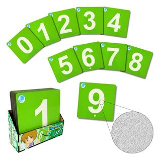 Números com Textura Lixa Brinquedos Educativos Tátil de Madeira Sensorial Matemática Inclu