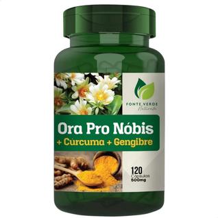 O. Pro No bis Cúr cu ma Gengibre Premium 100 Natural 500mg 120 Cápsulas