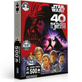 O Retorno De Jedi 40 Anos Quebra-Cabeça 500 Peças