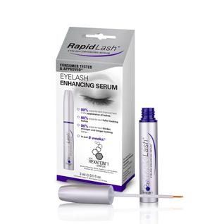 O sérum para melhorar os cílios RapidLash promove cílios mais longos