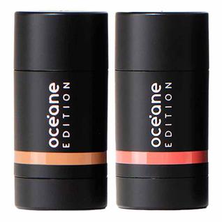 Océane Edition Mini Kit  Contorno Marrom Claro + Blush Coral