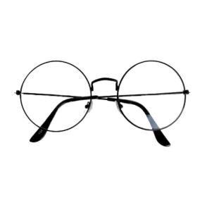 Óculos Armação Redonda com Lentes - Unissex