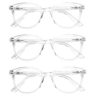 Óculos de leitura SIGVAN, pacote com 3 unidades, Spring Hinge, preto/tartaruga