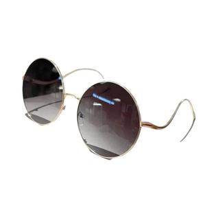 Óculos De Sol Femininos Oversized Com Gradiente Redondo, Design Vintage De Luxo E Estiloso