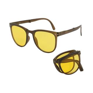 Óculos De Sol Polarizados Com Armação Oval Dobrável, Proteção UV400, Anti-ultravioleta, Ma