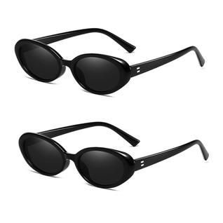 Óculos de sol Ridering Retro Oval Cat Eye UV400 para mulheres e homens