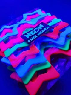 Óculos Neon Festa Brilha Luz Negra Boate Casamento Com  10 - FestaChic