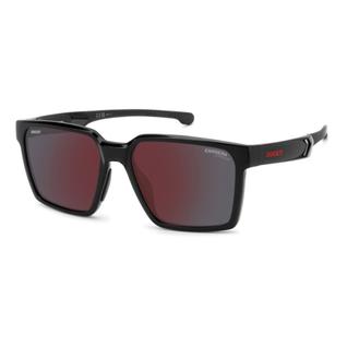 Óculos Solar Carrera Carduc 045/s Oit H4 56 Preto Brilho Lente Cinza Espelhada Polarizada