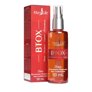 Óleo Btox Reconstrutor Progressivo Super Condicionante 50ml - Mary Life