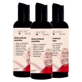 Óleo Capilar Natural Detox de Açafrão Puro CPC Beauty