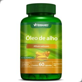 Oleo de Alho 250mg 60 Capsulas Softgel Herbamed