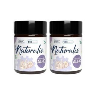 Óleo de Alho Cru Naturalis 180 Cápsulas Alicina