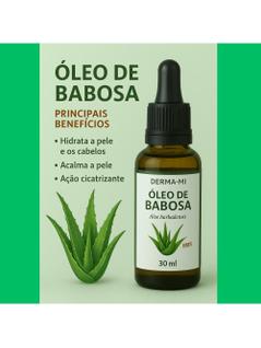 Óleo de Babosa 100% Puro  Hidratação, Crescimento Capilar e Regeneração da Pele