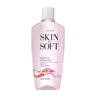 Óleo de banho AVON Skin so Soft Soft & Sensual 500ml com óleo de argan
