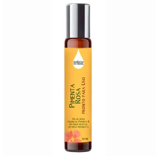 Óleo de Pimenta Rosa 10ml Roll On- com Rosa Mosqueta- Pronto