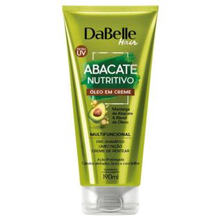 Óleo Em Creme Abacate Nutritivo Capilar Uv 190ml Dabelle