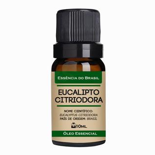 Óleo Essencial Eucalipto Citriodora 10ml - Puro E Natural