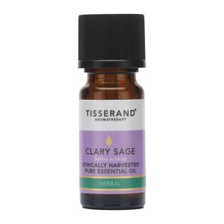 Óleo essencial Tisserand Clary Sage 9 ml para alívio do ciclo menstrual
