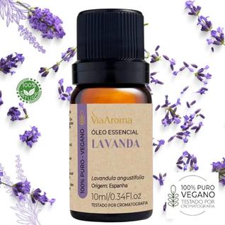 Óleo Essencial Via Aroma Lavanda 10ML
