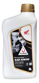 Óleo Pop 110i Genuíno Honda Moto 10w30 1l Semissintético Fan 150 Fan 160 Titan 150 Titan 1