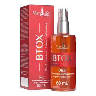 Óleo Reparador Progressivo Condicionate Btox 60ml Mary Life