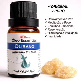 Olíbano Óleo Essencial 100% PURO