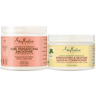 Pacote de Cuidados com Cabelo Cacheado SheaMoisture Coconut & Hibiscus