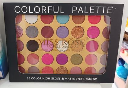 Paleta de cores miss rôse