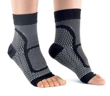 Par de Meias Ortopédicas de alta Compressão Tornozelo para alivio de Dores e Inchaço - Tor