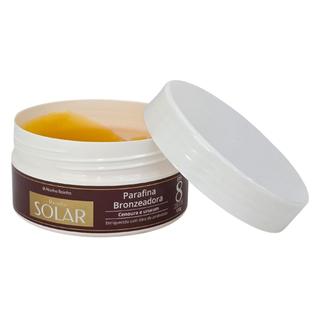 Parafina Bronzeadora Cenoura e Urucum FPS 8 Rainha Solar Abelha Rainha 120g