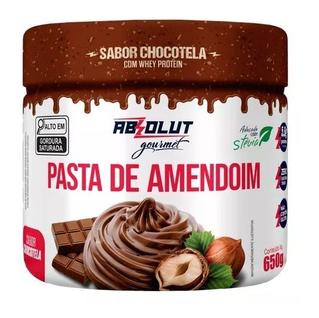 Pasta de Amendoim com Whey Protein 650g - Absolut Nutrition