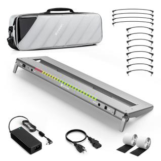 Pedal de guitarra Vangoa Pro PD-XL com 12 fontes de alimentação isoladas