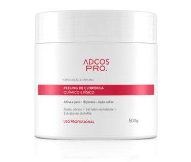 Peeling de Clorofila Químico e Físico Ação Detox Adcos 500g
