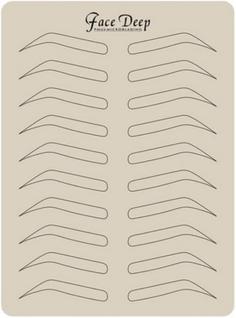 Pele Sintética Para Treino De Micro pigmentação Sobrancelhas